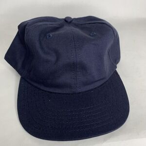 Imogene and Willie Hat Cap Snap Back Navy Blue Classic Mens Made in USA Cotton